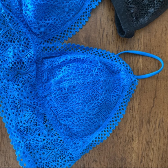 PINK Victorias Secret bralettes, both sized medium. Very gently used. - Picture 3 of 6